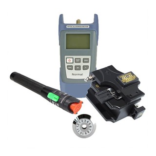 Bộ sản phẩm: máy đo công suất quang normal + dao cắt quang skl-8a + bút soi quang 30km tặng sản phẩm lưỡi dao cắt quang