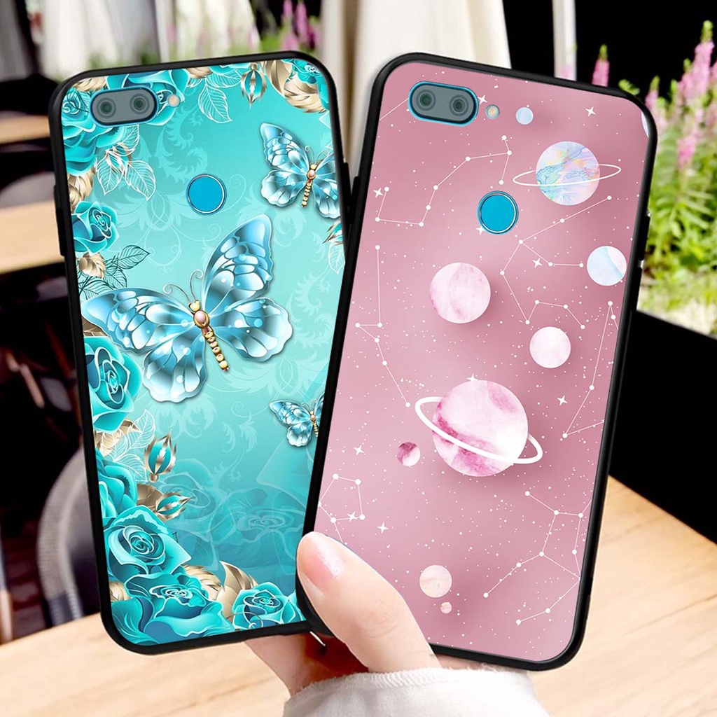 Ốp lưng Xiaomi MI 8 LITE in hình hoa xinh xắn, hiện đại , thời trang ,phong cách