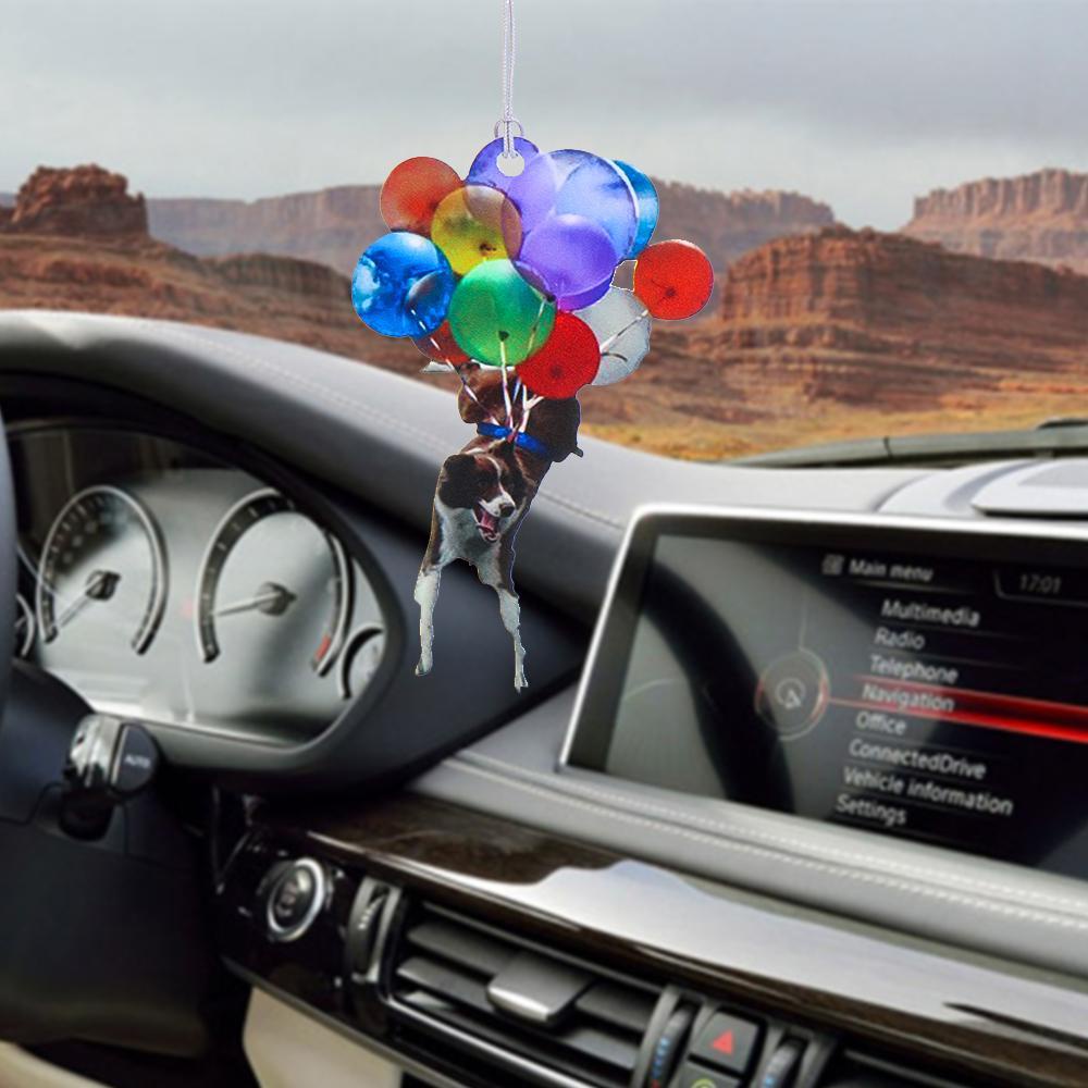 Chú Mèo Đang Bay Nhiều Màu Sắc Dễ Thương Treo Trang Trí Xe Hơi