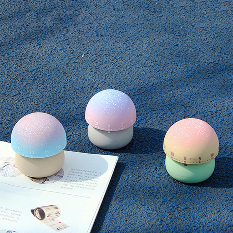 Fir♞ Đồng Hồ Hẹn Giờ Nấu Ăn Hình Cây Nấm Dễ Thương