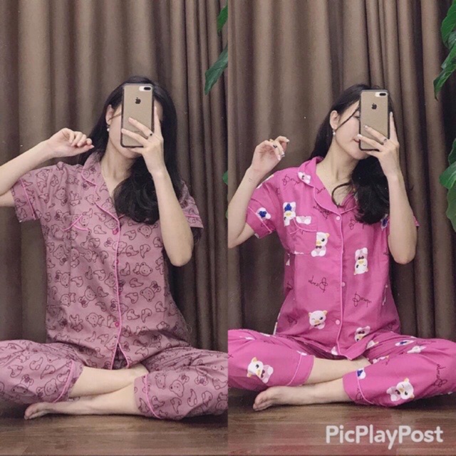 Bộ Pijama Tay Ngắn Quần Dài ( Mẫu Số 1 - 20) | WebRaoVat - webraovat.net.vn