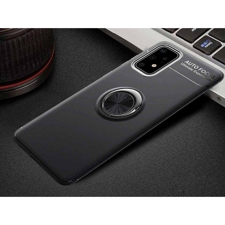 Ốp lưng Autofocus chống sốc kèm iring chống lưng cho samsung a52 và các dòng máy khác