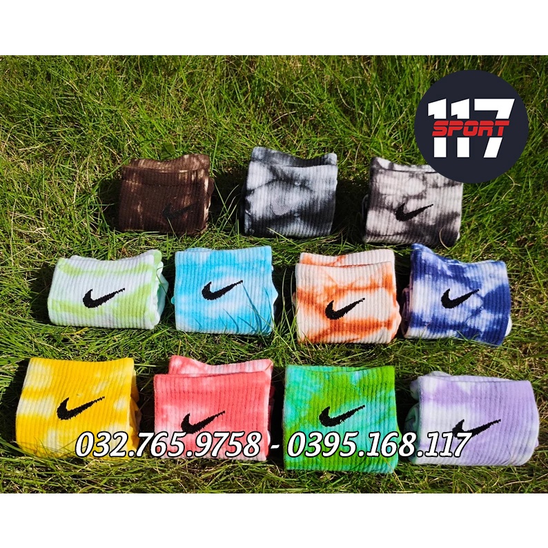 Tất Vớ Cao Cổ Tie Dye Hàn Quốc | Freeship Xtra | Tất Vớ Độc Lạ Phong Cách Hàn Quốc V3