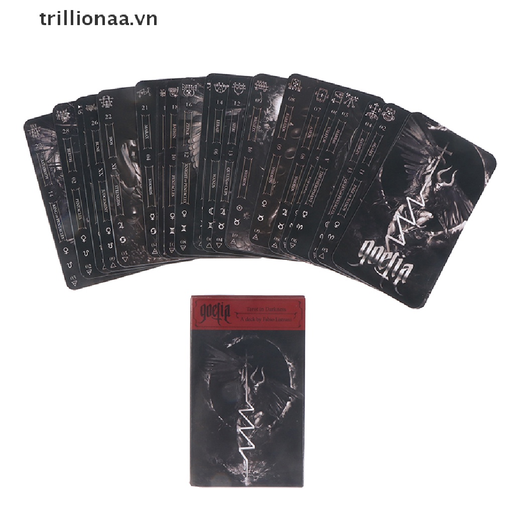 Bộ Bài Tarot Goetia Oracle Dùng Để Giải Trí