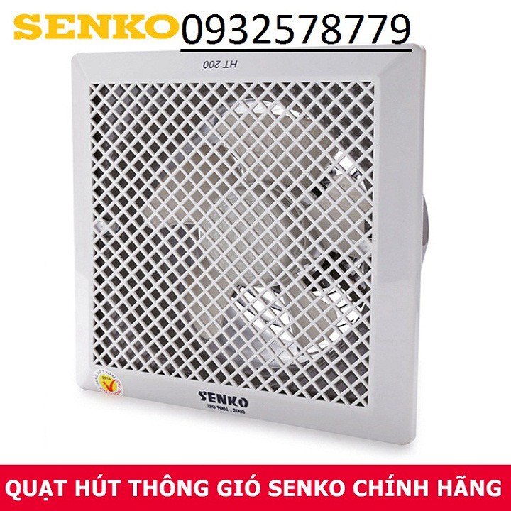 QUẠT HÚT THÔNG GIÓ ÂM TRẦN SENKO HT200,QUẠT HÚT ÂM TRẦN SENKO