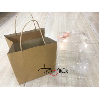 Túi Kraft Nâu Đáy Vuông