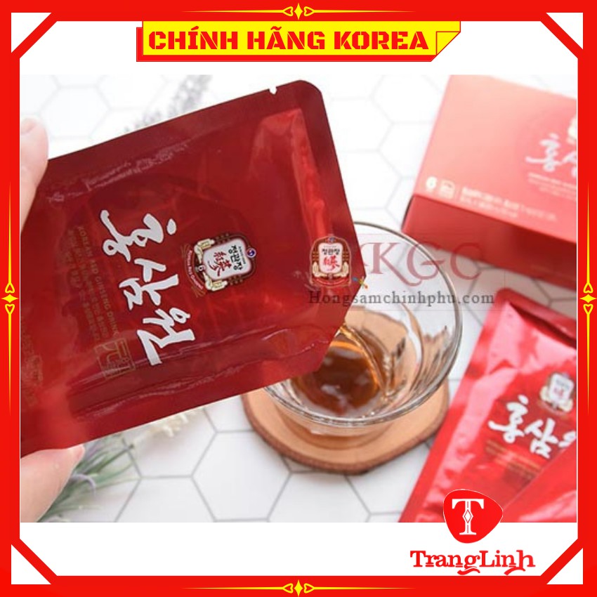 Nước hồng sâm KGC chính phủ hàn quốc Cheong Kwan Jang hộp 30 gói, tranglinhkorea