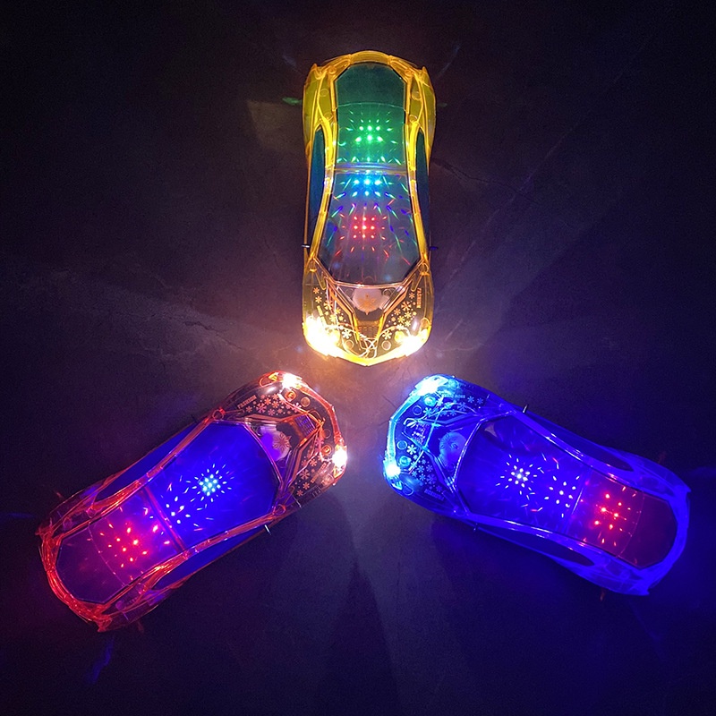 Đồ chơi công nghệ thông minh ô tô phát sáng, xe đua có nhạc trẻ em vô cùng iu thích