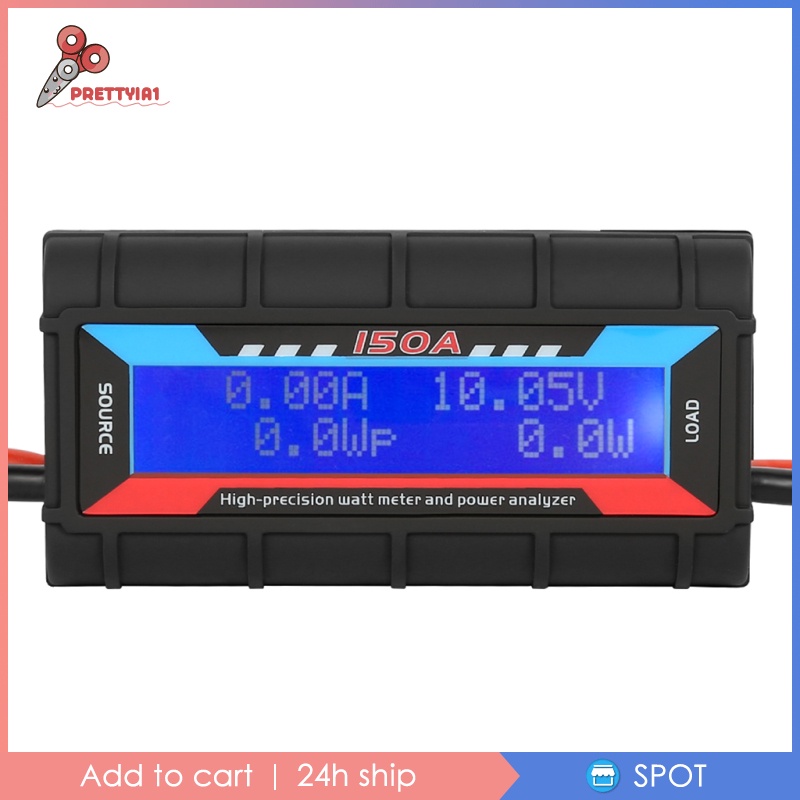 Máy Phân Tích Công Suất Cao 100A / 150A Với Màn Hình LCD Và Đèn Nền