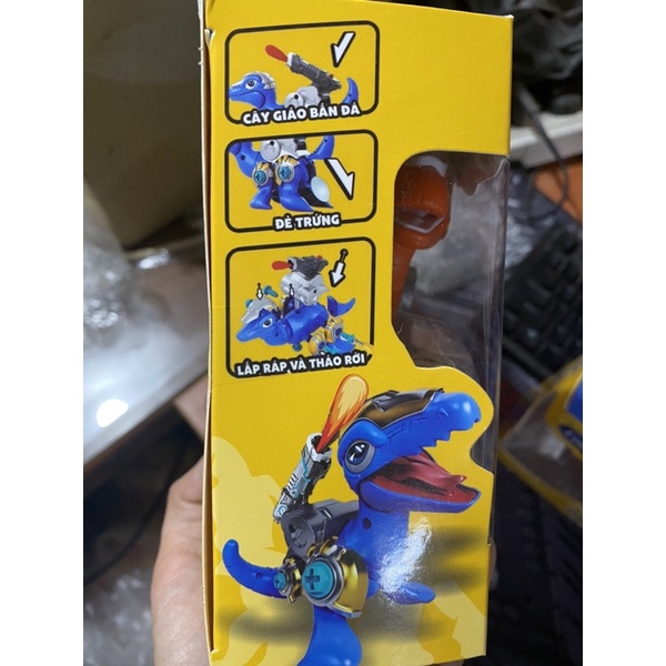 Khủng long lắp ghép- đồ chơi sáng tạo cho bé- Nhựa