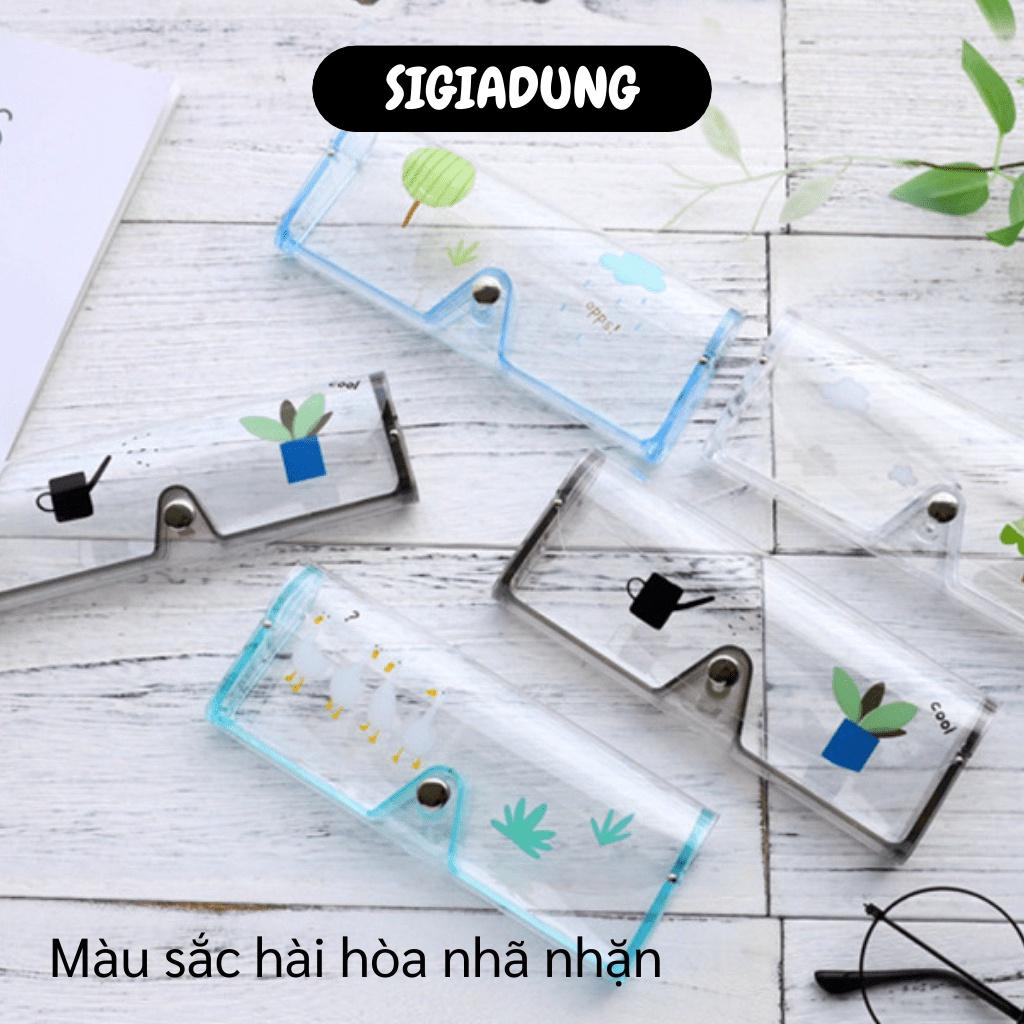 [SGD] Hộp Đựng Kính - Túi Đựng Kính Mát, Gương Trong Suốt In Họa Tiết Dễ Thương. 6769