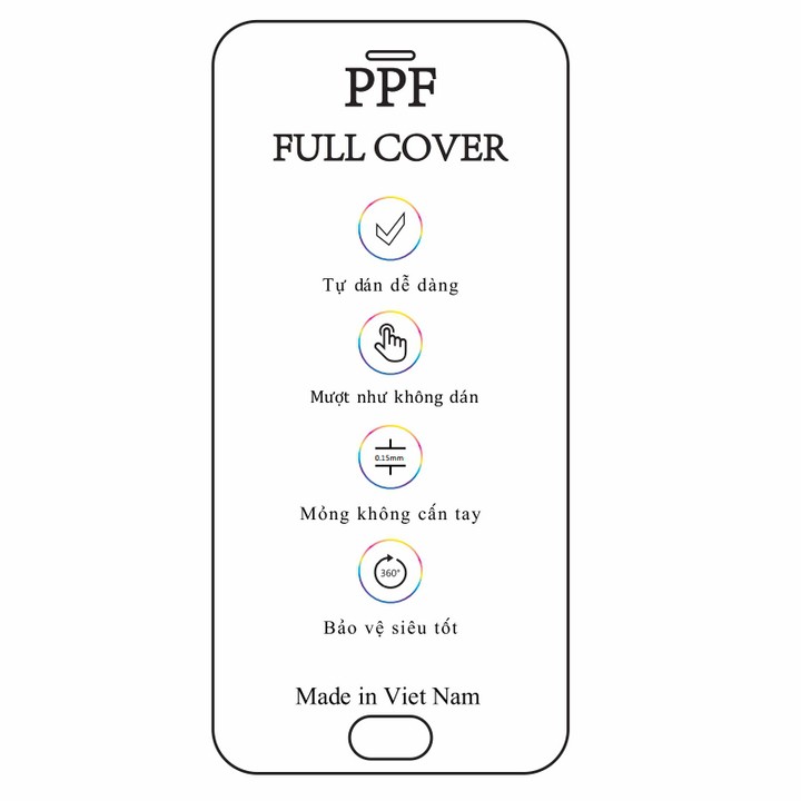 Dán dẻo PPF Xiaomi Mi 6 mặt trước