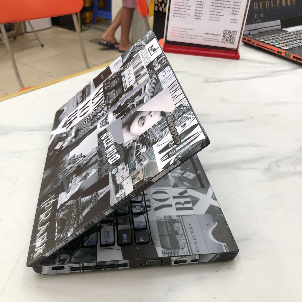 Decal Skin dán Laptop mẫu Fashion