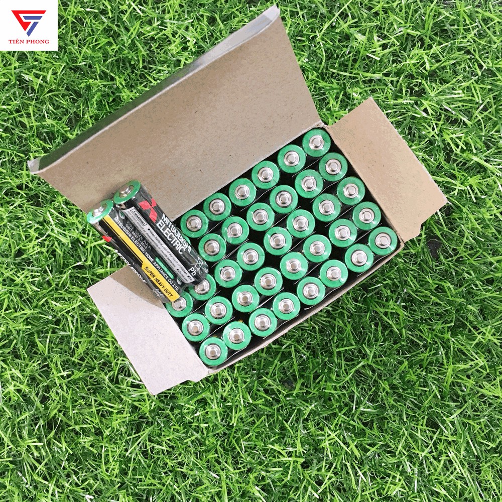 Hộp 40 viên pin Mitsubishi Cacbon AAA chính hãng
