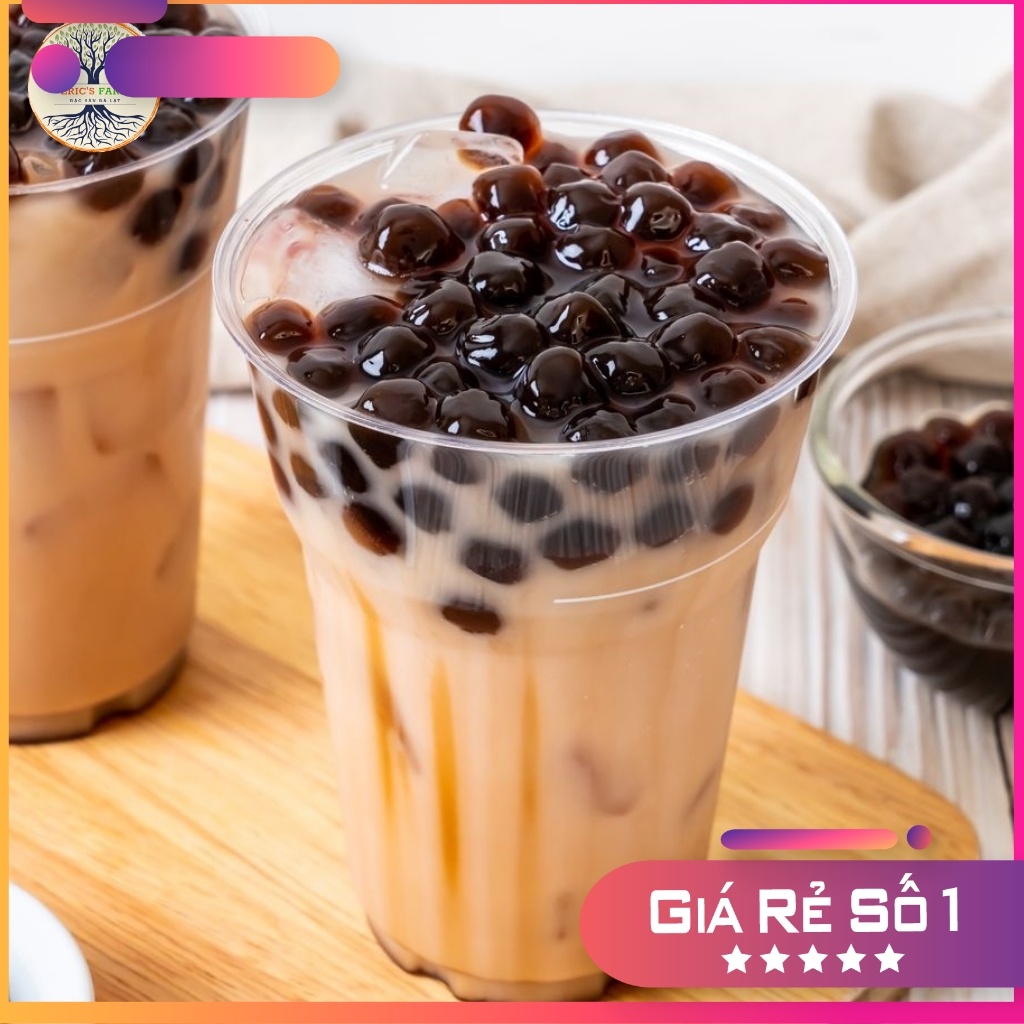 Set trà sữa trân châu đường đen tự pha 15 - 20 ly, thơm ngon, chất lượng. Eric's Food - Đặc sản Đà Lạt