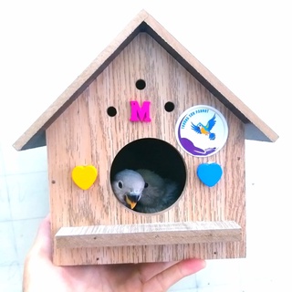 Tổ ngủ (nhà ở) cho vẹt lovebird, yến phụng, parrotlet..