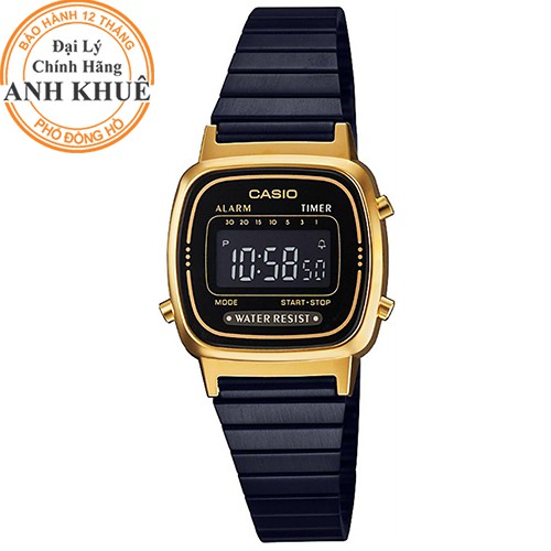 Đồng Hồ Nữ Dây Thép Casio LA670WEGB-1BDF
