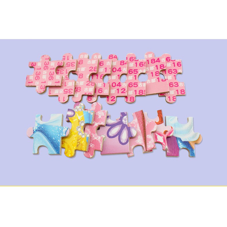 Xếp Hình Puzzle 200 Mảnh Hộp Thiếc In Nổi 3D - Elsa