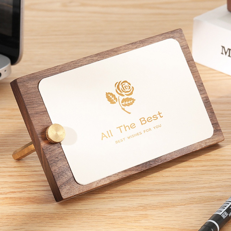 Dudu hình chữ nhật gỗ dấu hiệu nơi chủ thẻ cho trung tâm tiệc cưới trang trí mặt bàn