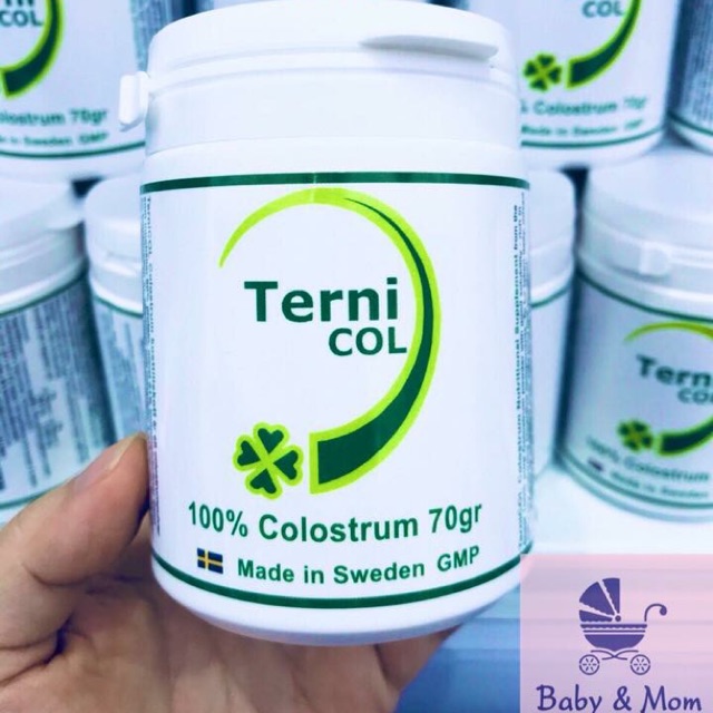 Sữa non ternicol Thuỵ Điển bột 70g
