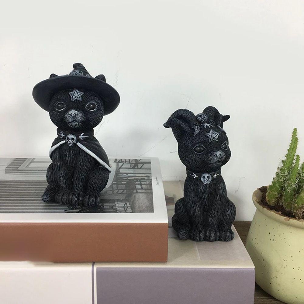 Phụ Kiện Trang Trí Phòng Halloween Hình Mèo Ma Thuật Sáng Tạo