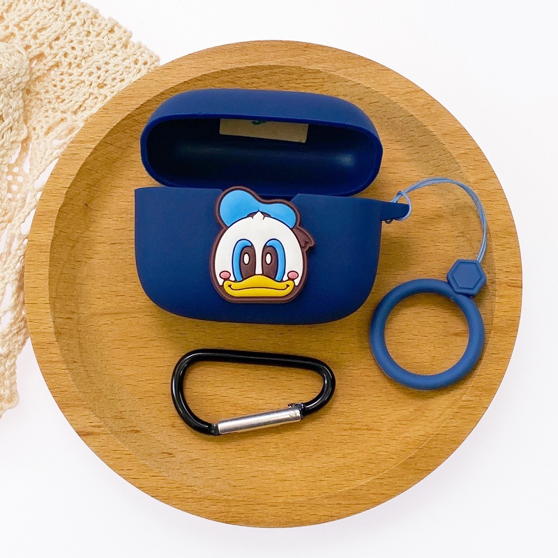 Vỏ Bảo Vệ Hộp Sạc Tai Nghe Không Dây Bằng Silicon Họa Tiết Hoạt Hình Cho JBL T230NC/T130NC TWS