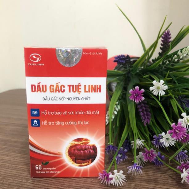 Dầu gấc Tuệ Linh lọ 60 viên