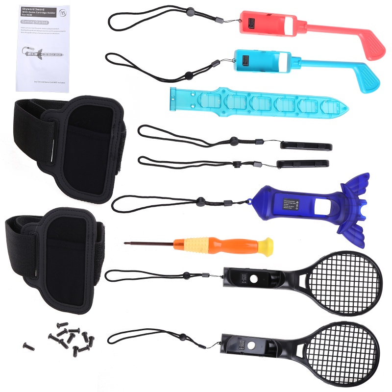 Bộ Điều Khiển Chuyển Động 9 Trong 1 Cho Nintendo- Switch Golf Club / Dance / Tennis