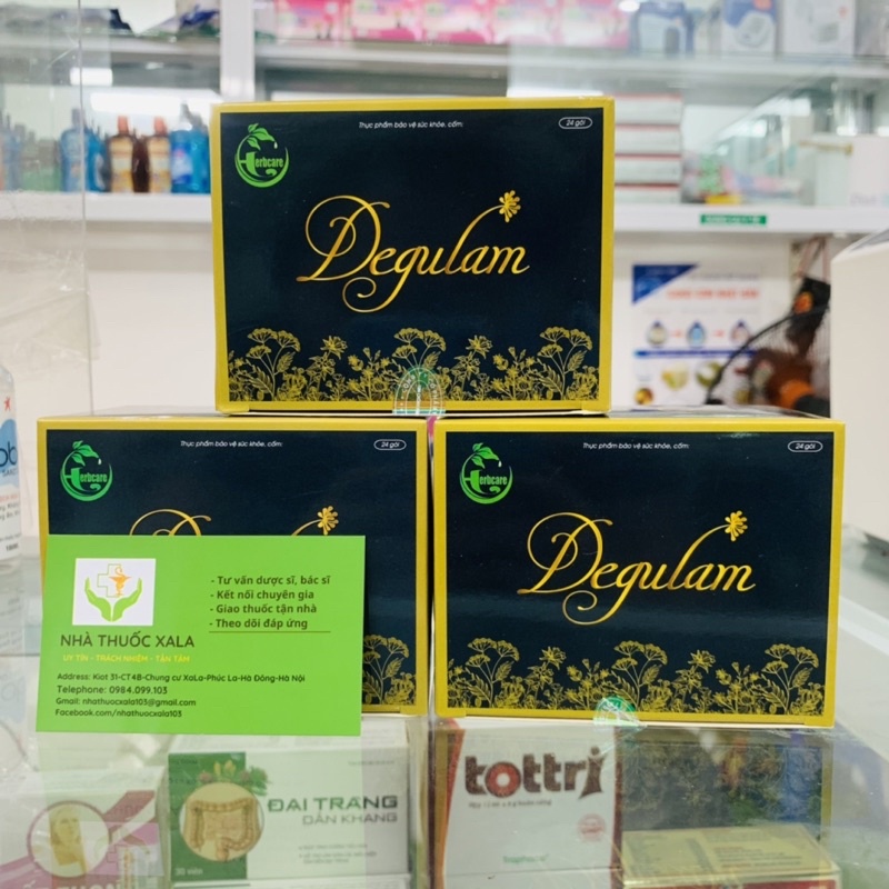 Địa Long - Degulam Tăng Cường Miễn Dịch  Thanh Nhiệt Giải Độc Gan