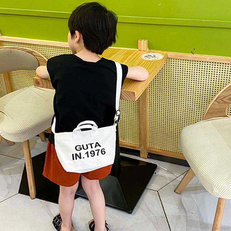 Túi đeo chéo in chữ thời trang Hàn Quốc dành cho bé