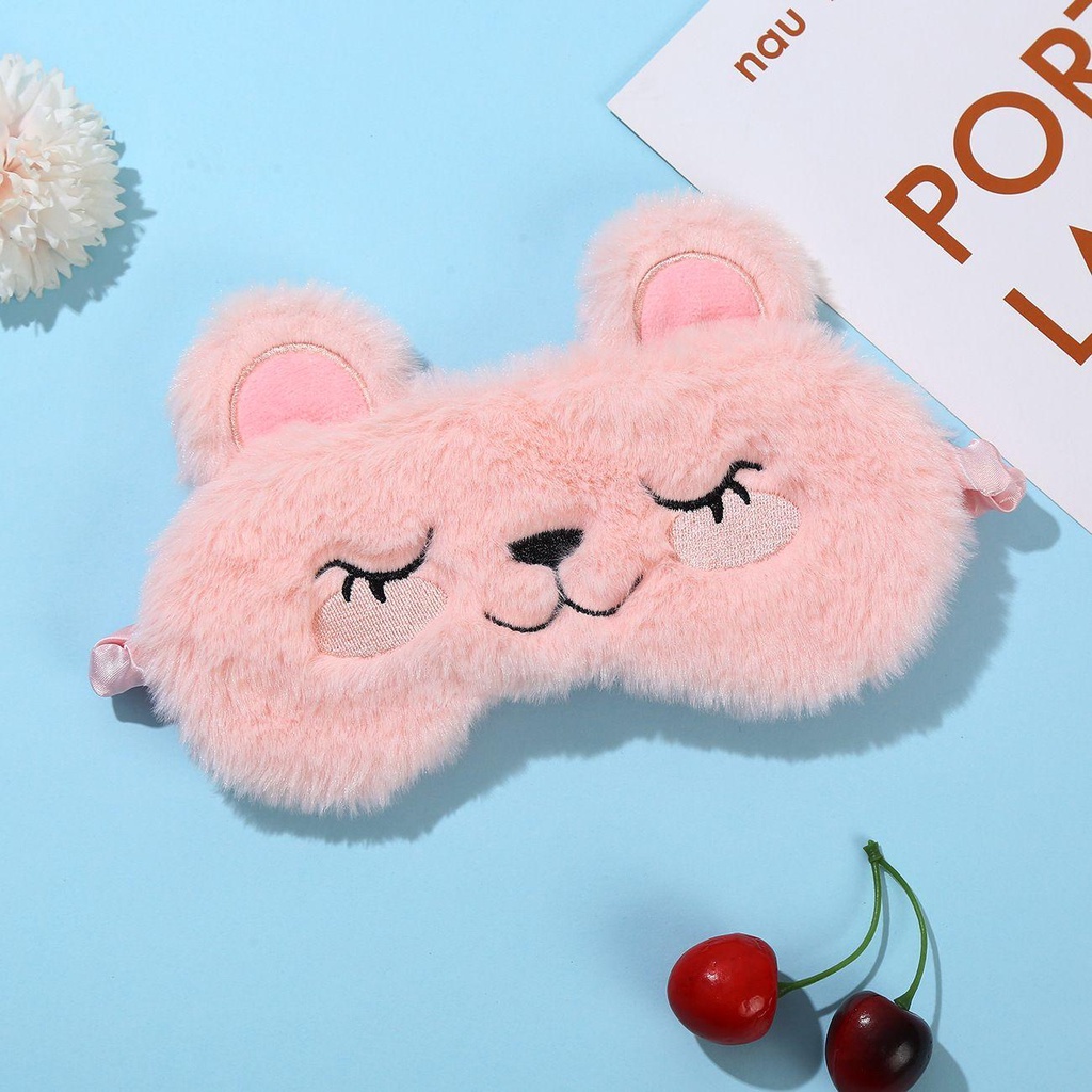 Miếng Che Mắt Họa Tiết Gấu Koala Hoạt Hình Bảo Vệ Mắt