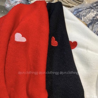 áo len tim cổ lọ 794