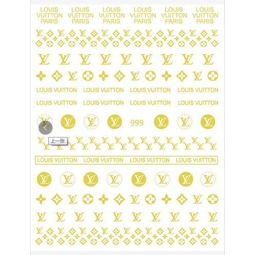 stiker trang tri nail 999