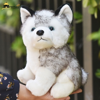Chó Husky Nhồi Bông Đáng Yêu