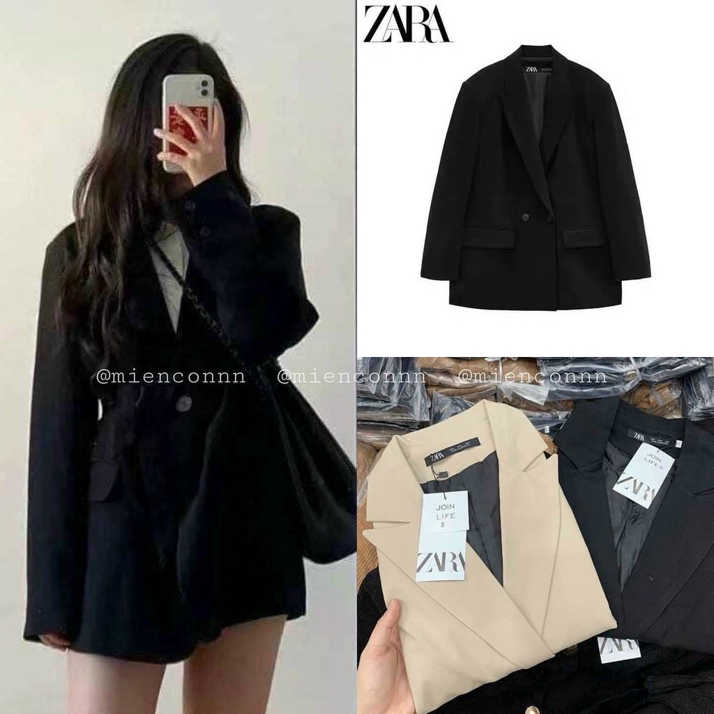 Áo blazer nữ dài tay thiết kế đơn giản, trẻ trung siêu dễ mix đồ | BigBuy360 - bigbuy360.vn