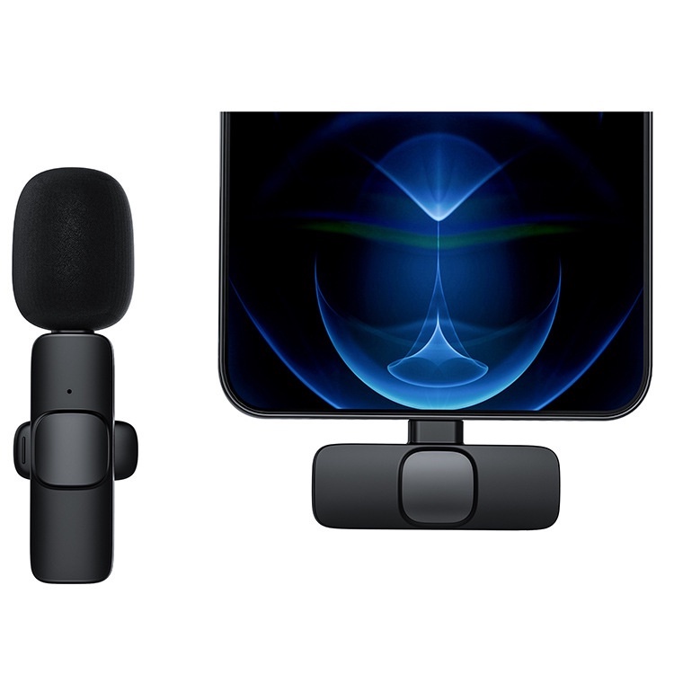 Micro không dây mini có giắc cắm Type-C dùng để chơi game trên điện thoại IPhone Android PC