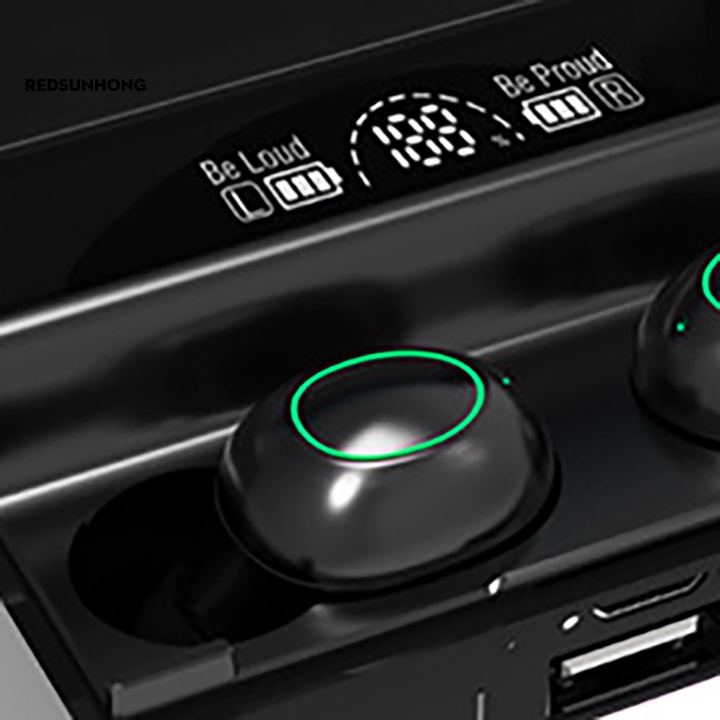 Tai Nghe Bluetooth 5.1 Âm Thanh Nổi Thiết Kế Nhỏ Gọn Tiện Dụng