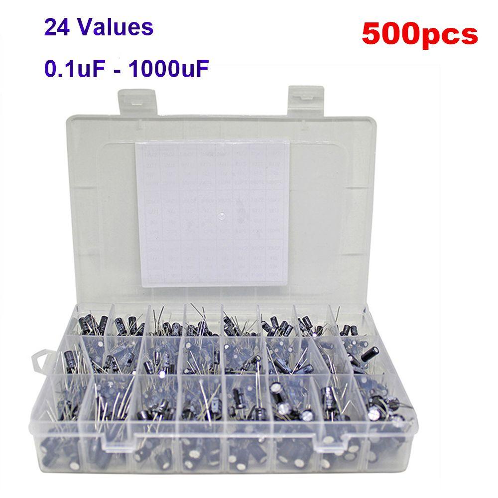 NICKOLAS Hộp 500 Tụ Điện Nhiều Loại