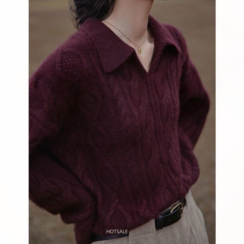 Áo Sweater Dáng Rộng Phong Cách Nhật Bản Thời Trang Mới Cho Nữ