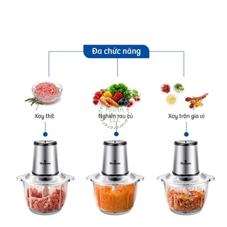 Máy Xay Thịt Cối Inox Lock&Lock EJM172 (2 lít)