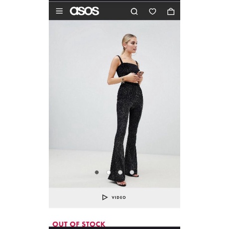 Set bộ nhũ VNXK áo crop top và quần ống loe flare sequin form ôm body croptop xuất khẩu dư xịn