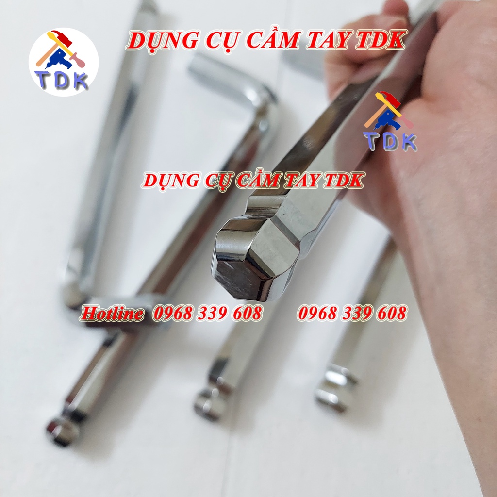 Lục giác bi dài cỡ lớn 12, 14, 17, 19, 22, 24, 27, 30, 32mm F0171 CMART