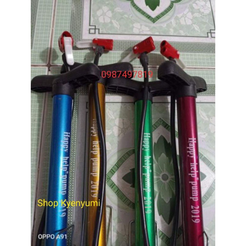 Bơm Tay Xe Đạp &amp; Xe Máy Mini ( Loại Xịn, Loại Tốt Và Thường)