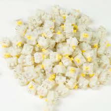 Công tắc bàn phím Switch Gateron Milky Yellow Pro dùng cho bàn phím cơ. Stock
