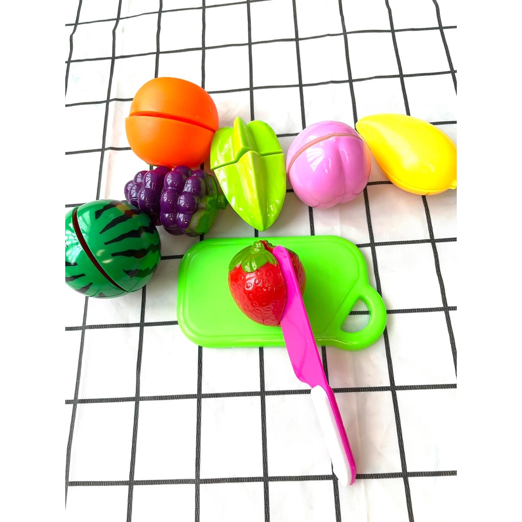 Cắt trái cây bộ đồ chơi giúp bé khám phá,học tập , kỹ năng cầm nắm