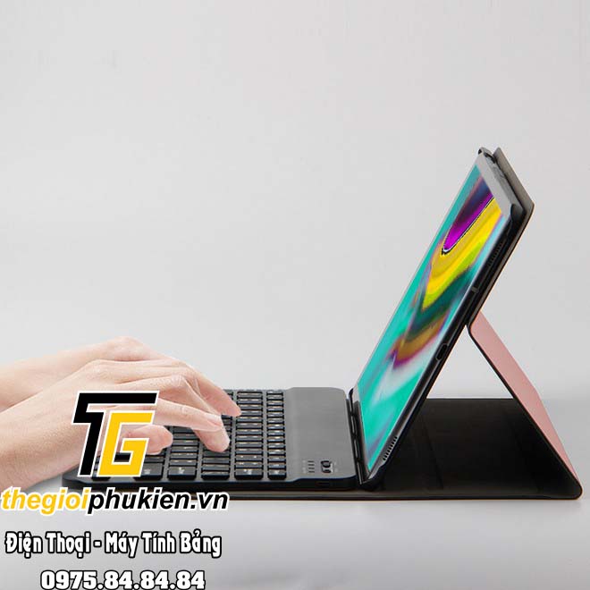 Bao da Samsung Galaxy Tab A7 Lite kèm bàn phím Bluetooth Smart Keyboard | BigBuy360 - bigbuy360.vn