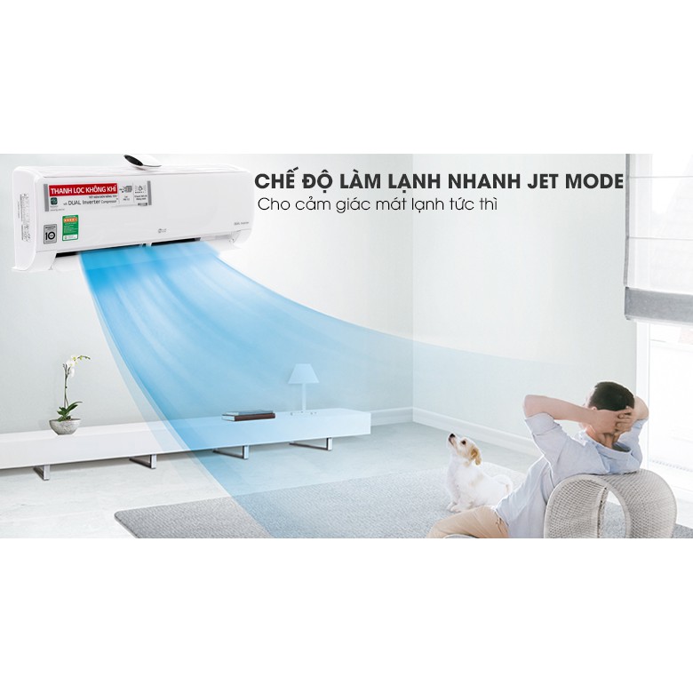 Máy lạnh LG Wifi Inverter 1 HP V10APF (Miễn phí giao tại HCM-ngoài tỉnh liên hệ shop)