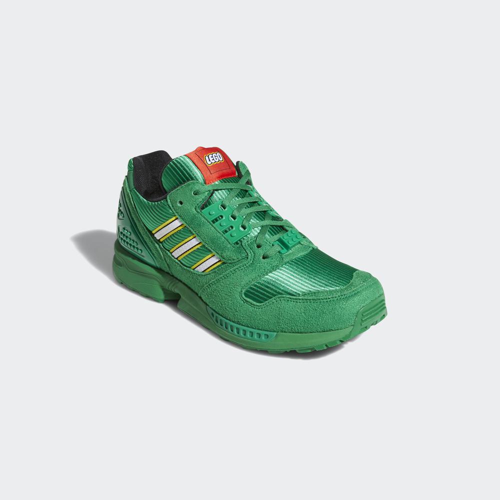 Giày adidas ORIGINALS Nam adidas ZX 8000 x LEGO® Shoes Màu xanh lá FY7082