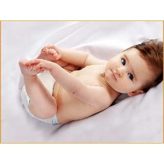 Tranh treo tường hình em bé đáng yêu dễ thương baby cute BB0011K