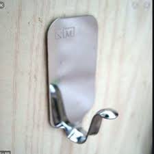 Vỉ móc inox dán tường siêu chắc